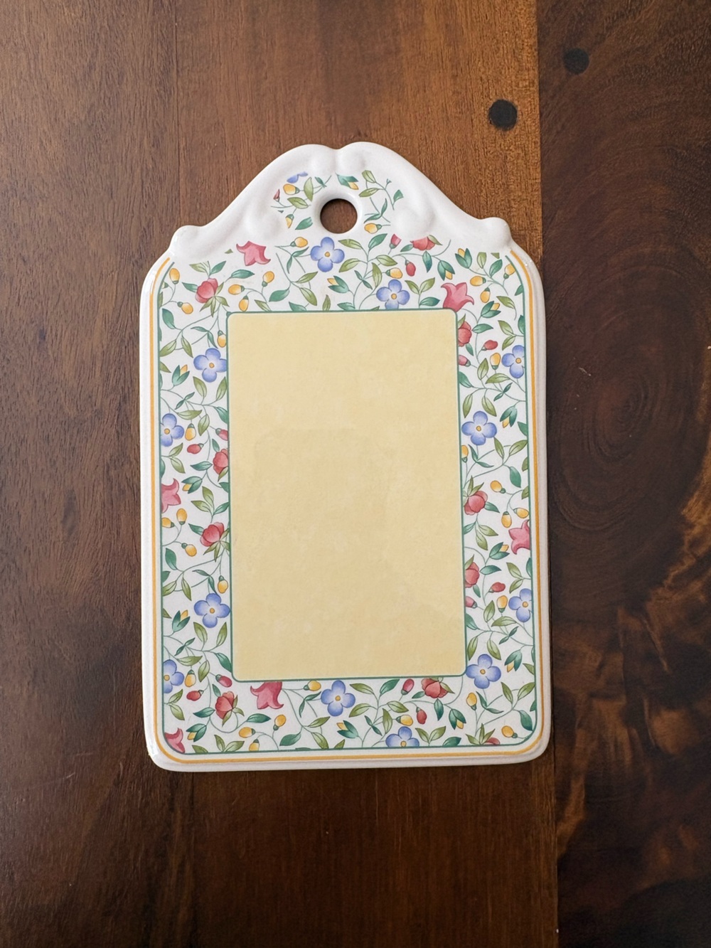 Villeroy & Boch Virginia Porcelain Floral Serving/ Cheese/ Trinket Tray Germany
